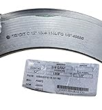 Spiral Wound Gasket 316 Stainless Steel with Graphite Filler – Class 150 Pipe Flange Gasket, 1/8