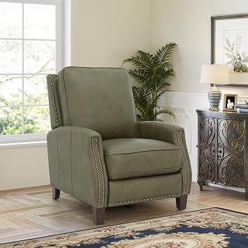 BarcaLounger Melrose Manual Recliner-Oasis-Olive