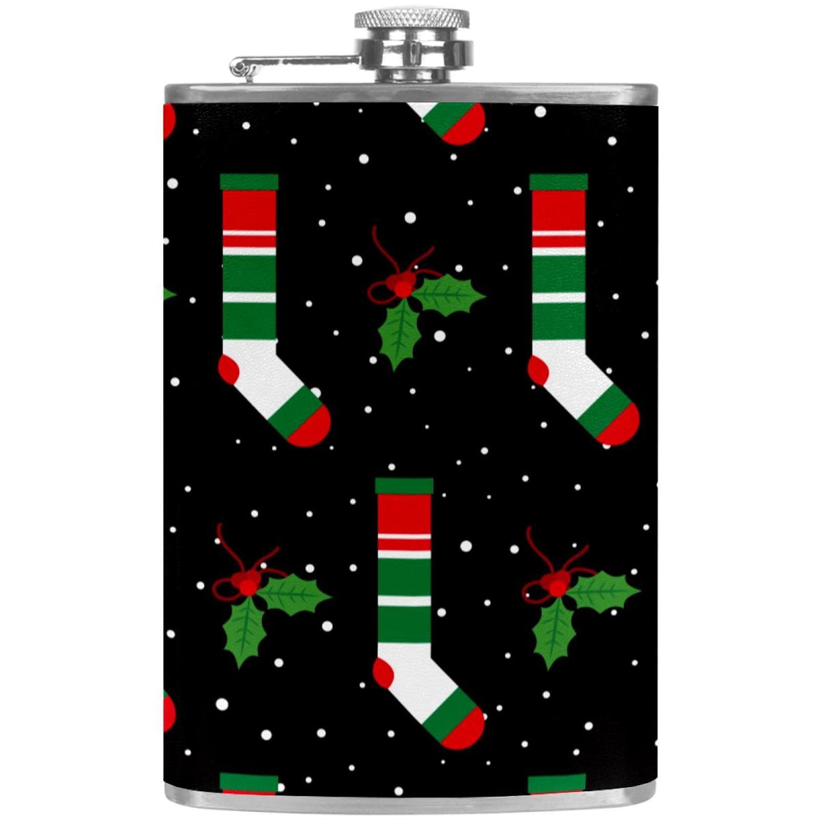 Flasque avec entonnoir cadeau de Noël idéal pour amateurs de pêche et barbecue