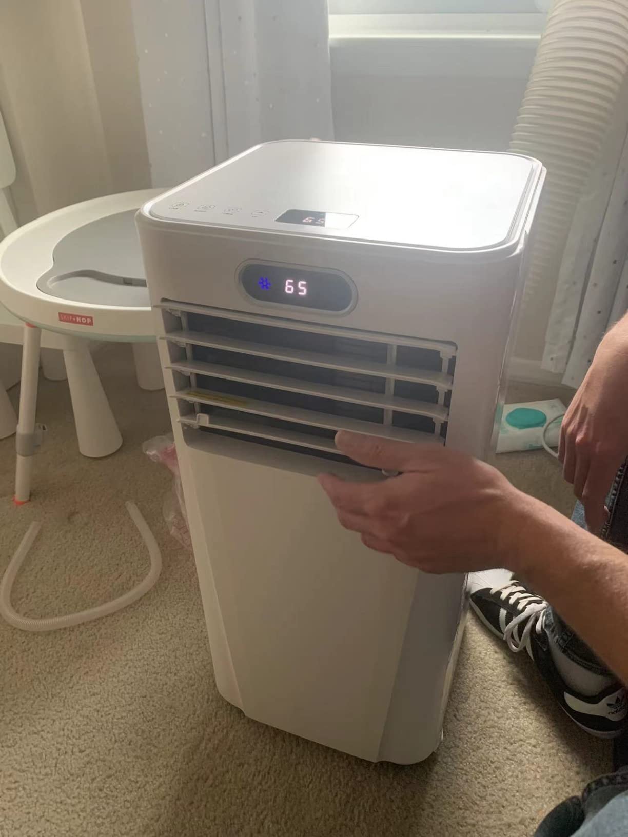 48/mo Finance ZAFRO 8000 BTU Portable Air Conditioner with Remote