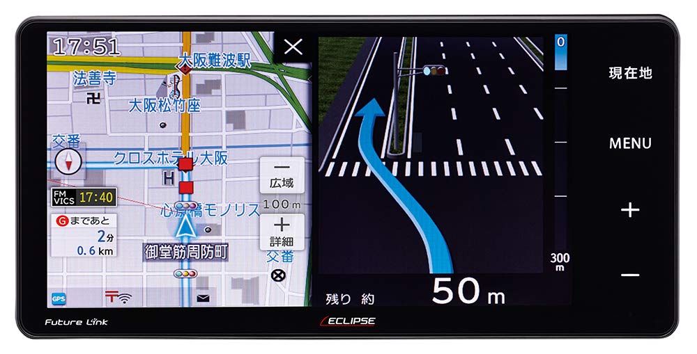 ECLIPSE AVN-P10W 2020年 地デジGPS付 デンソーテン ECLIPSE AVN-R10W 