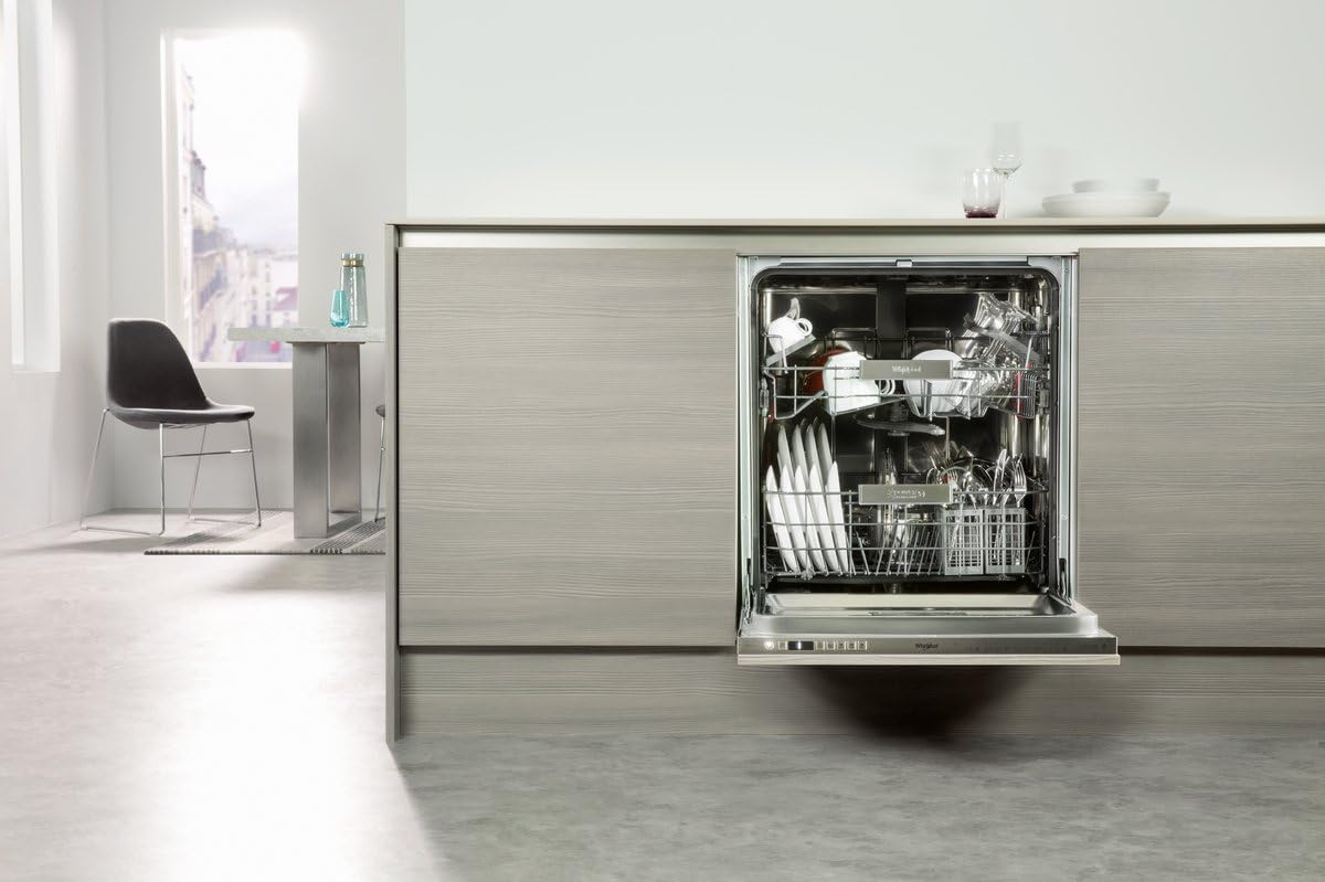 Whirlpool Europe PH WIO3T133DEL Lavastoviglie da Incasso Scomparsa Totale,  Metallo, Bianco, 82x59,5x57 cm : Amazon.it: Grandi elettrodomestici
