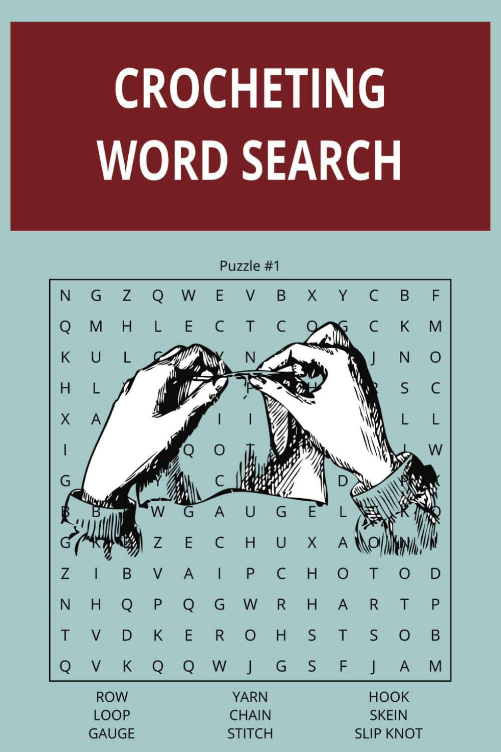 Crocheting Word Search: Crocheting Word Search Puzzle Book