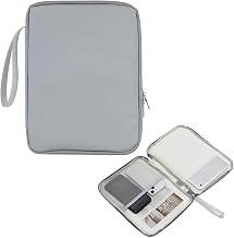 Funda Universal Tablet 12-13 Pulgadas, Bolsa Protectora Impermeable con Asa, Estuche Acolchado Antigolpes, Diseño Multifuncional para Tablets, Amplio Almacenamiento, Ideal para Viajes