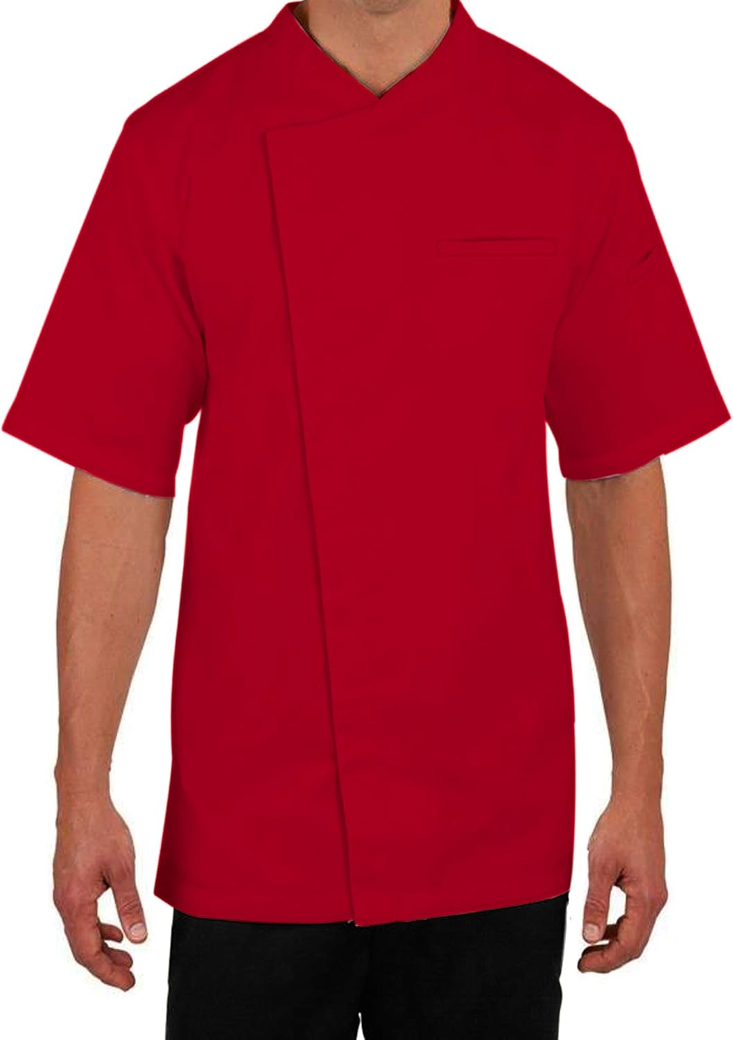 SUNLEXA Multi-Colored Half Sleeve Chef Coat Men's Chef Coat/Chef Jacket Size (S-6XL)