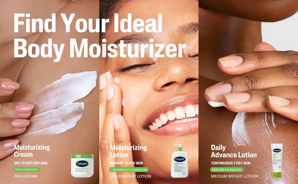 Cetaphil Daily Advance Ultra Hydrating Lotion 225g, Rich Long-Lasting Moisturiser for Dry to Very Dry Sensitive Skin, Non-Greasy Fast-Absorbing Body & Face Lotion, All-Day Hydration