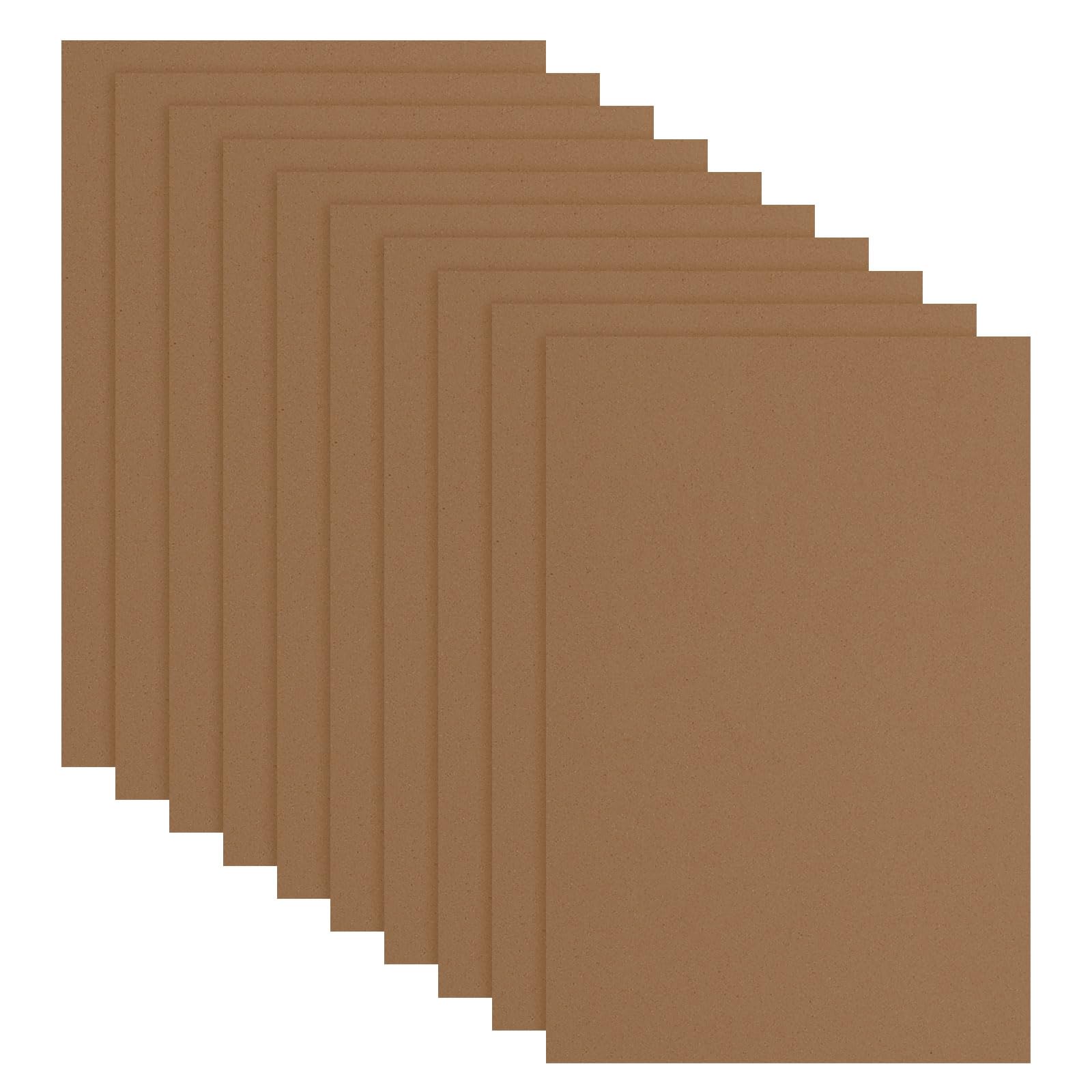 sourcing map 10 Pcs Brown EVA A4 Foam Sheets Crafts, 12 x 8 Inch Foam Paper for DIY Crafts Project Classroom Scrapbook Art Cards Home Office Decoration (2mm Thick)