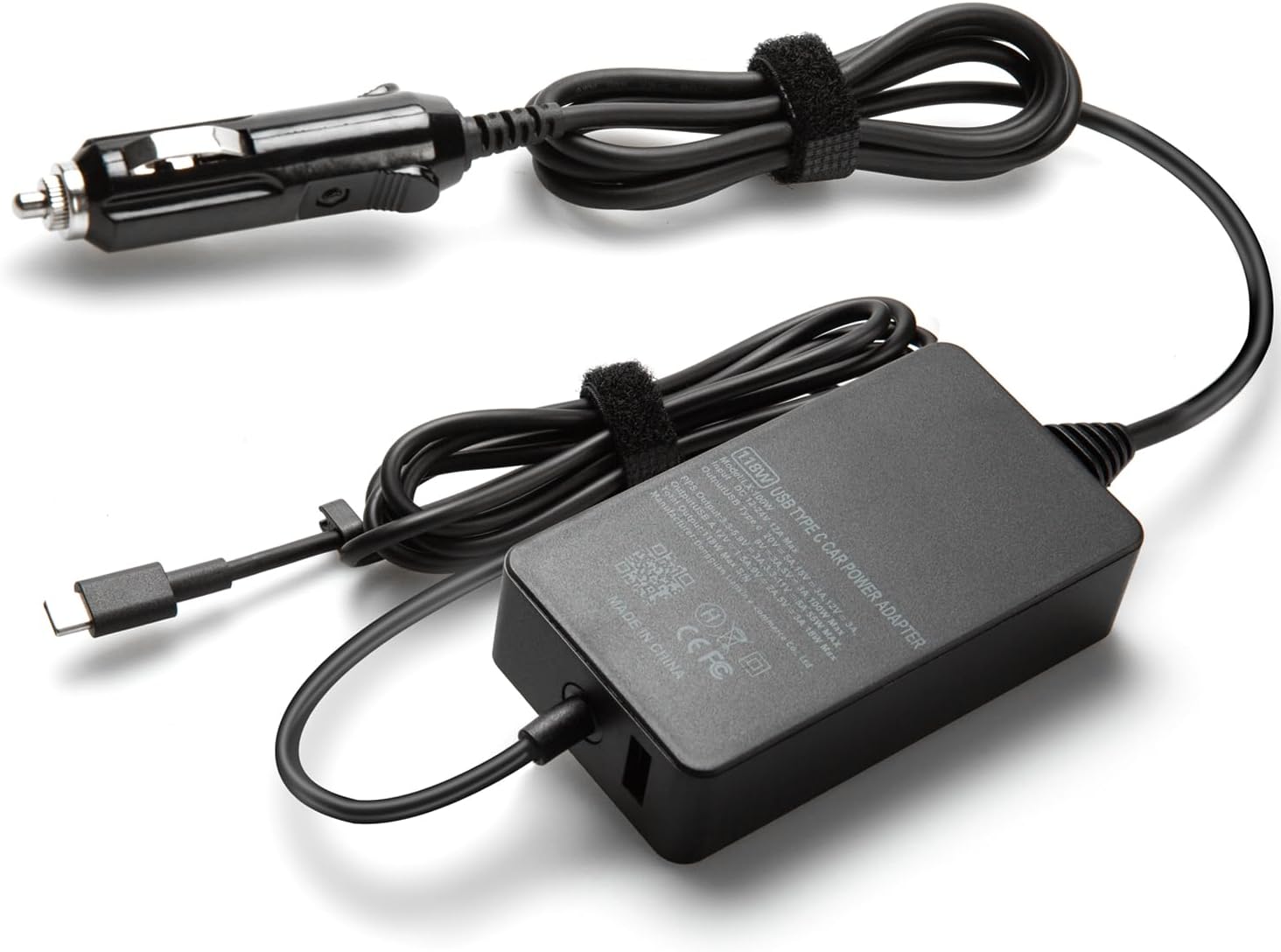 HSXIRQA 12V/24V 100W Car Laptop Charger USB C for Lenovo Thinkpad MacBook HP Dell Acer Asus,Google,MSI, LG, Samsung,Huawei,Surface pro 9 8, Razer, Chromebook, ROG Ally, Steam Deck All Type-C Devices