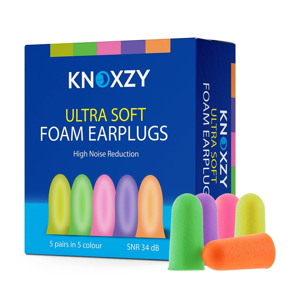 Ultra Soft Foam Ear Plugs for Sleeping | Noise Cancelling | Snoring | Traveling | Concerts...