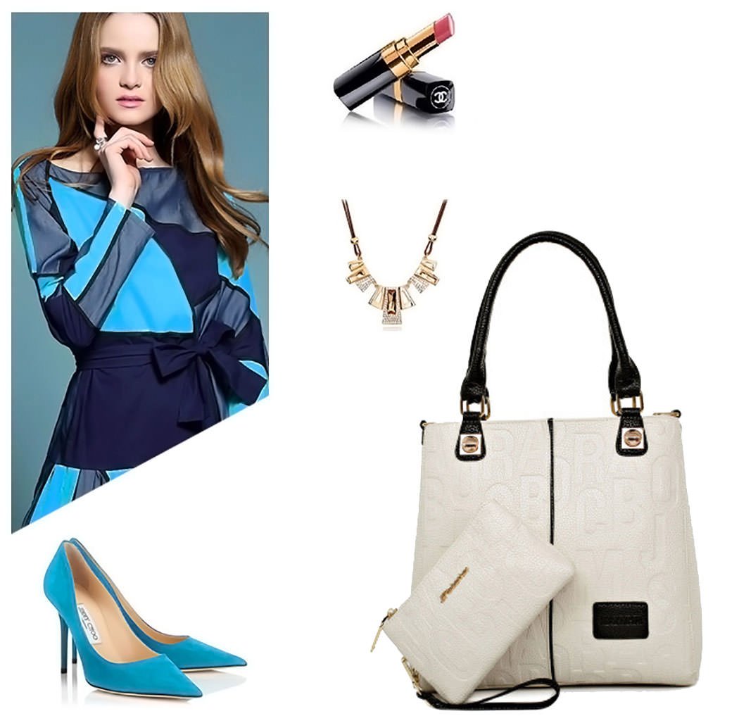 DEERWORD Donna Borse a Spalla Borsa a Tracolla Elegante Grandi Firmate Marca Mano Antifurto PU pelle 5706 2 pz