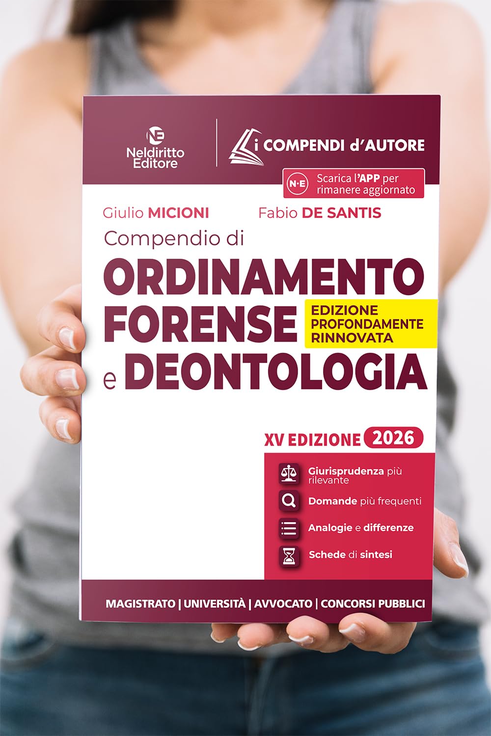Compendio di ordinamento forense e deontologia 2026