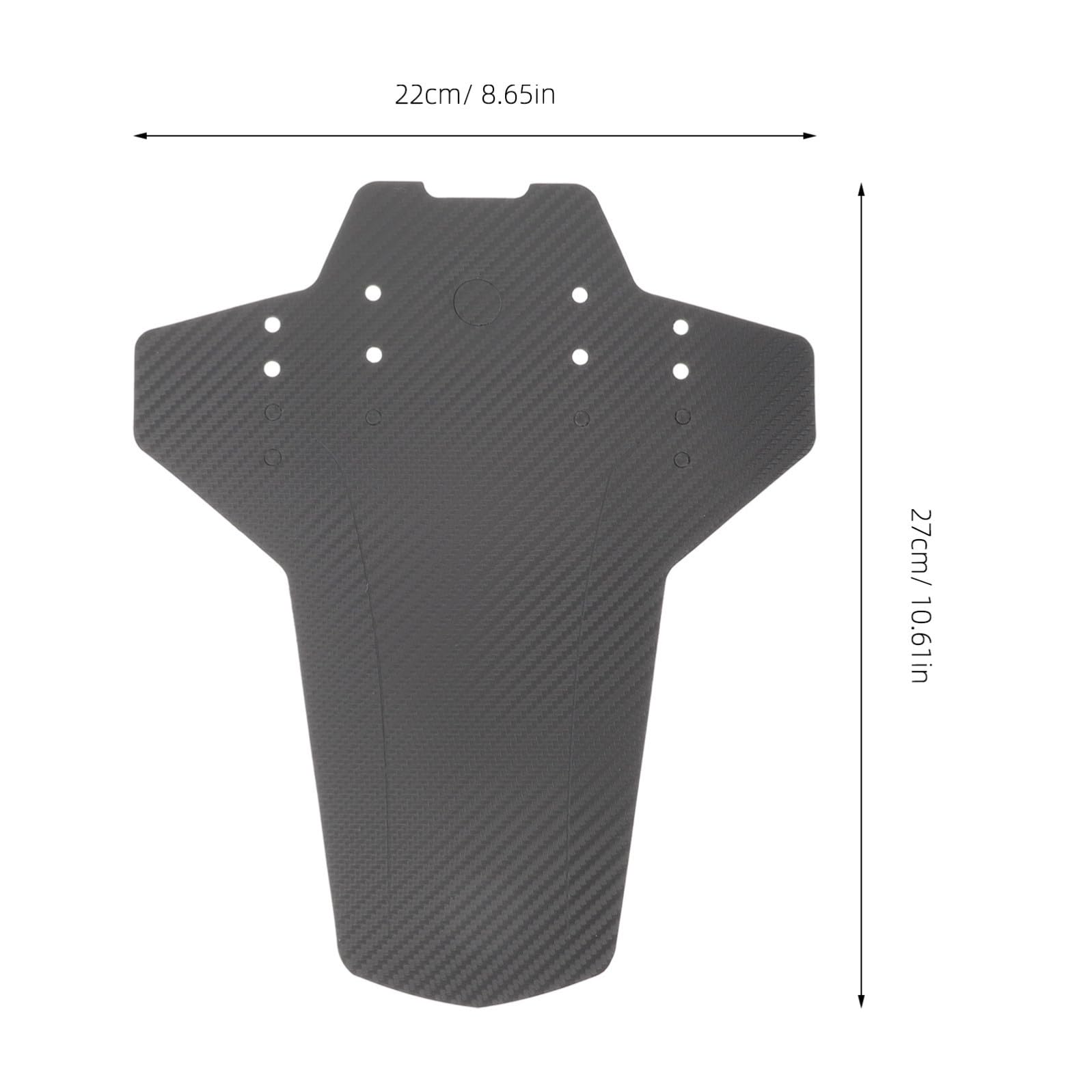 BESPORTBLE Defensa Guardabarros De Ciclismo Guardabarros para Mountain Bike Protector Bicicleta Práctico Guardabarros De Bicicleta Guardabarros Proteccion Bici Black