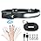 COSOOS LED Headlamp Rechargeable Flashlight & Carry Case, Bright Head Lamp Floodlight & Spot Light, Motion Sensor,2.4oz Lightweight Headlight for Hard Hat, Outdoor Hiking & Camping Gear