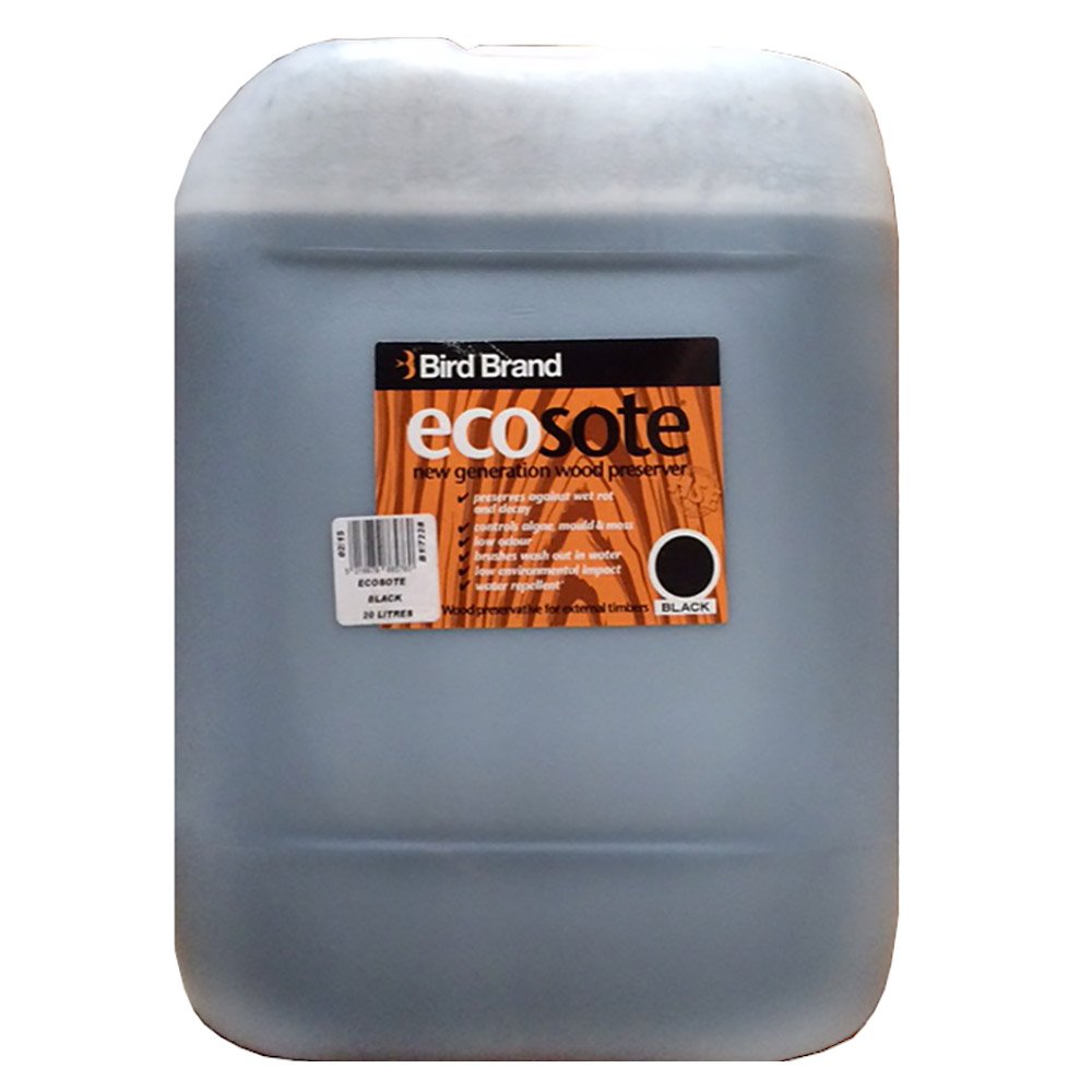 Decking Stain Dark Brown 20l - Ecosote