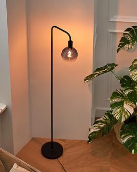 ONEWISH Industrial Small Table Lamp and Floor Lmap
