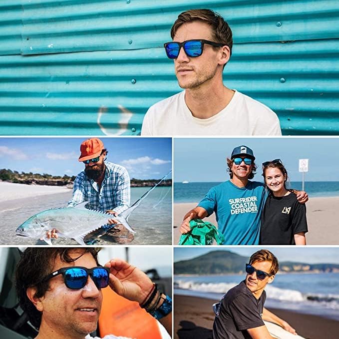 MAXJULI Polarized Sunglasses for Big Heads Men Women 8023 - Image 6