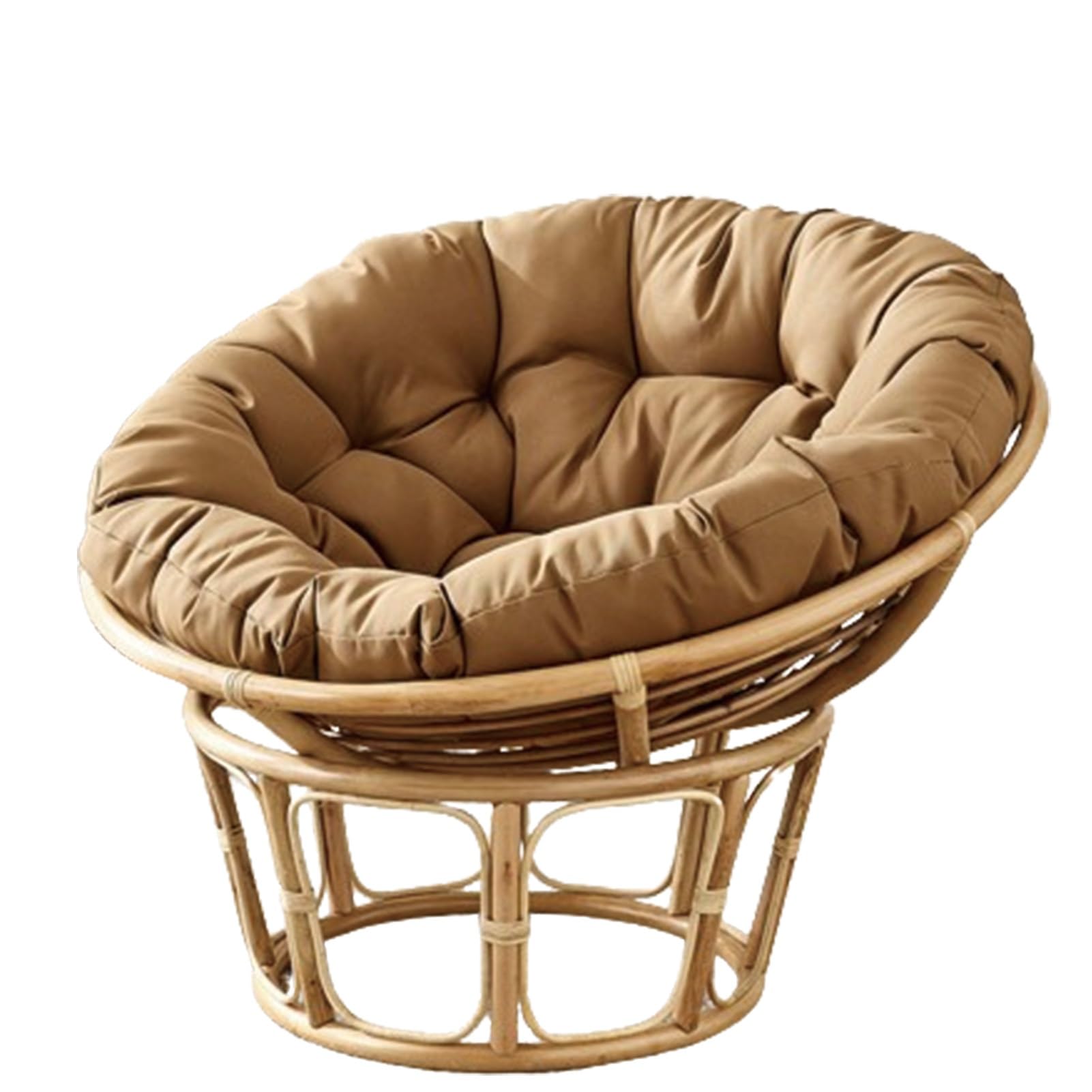 Cojín de Ratán para Silla - Cojín Impermeabile Suave y Grueso para Jardines Interiores y Exteriores - Ideal para Patios Mecedoras y Asientos de Jardín