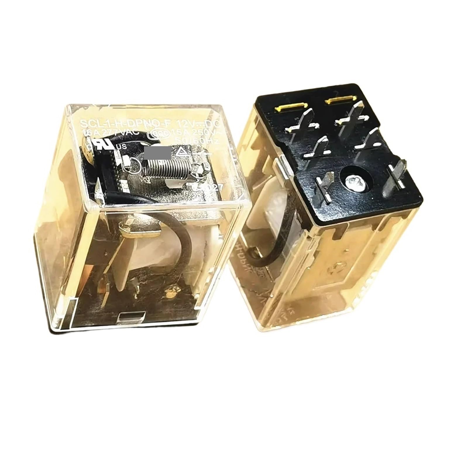 AARTERZZA 2PCS SCL-1-H-DPNO-24VDC Power Relay 16A 250VAC 6 Pins