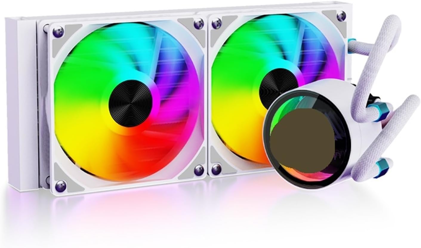 240mm Water Cooler CPU Cooling Computer Liquid Radiator RGB ARGB Fan 1700 1200 1151 X79 X99 2011 AM4 AM5