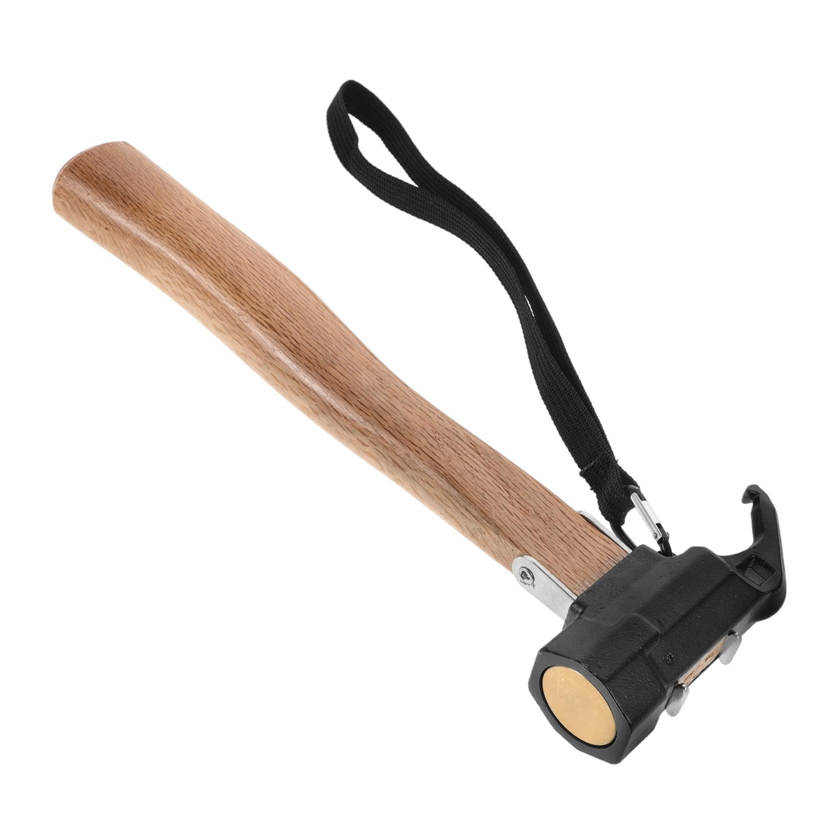 SHINEOFI martillo de clavos herramienta de martillo para acampar de carpa herramientas para acampar mini a de estacas de tienda 45# acero al carbono