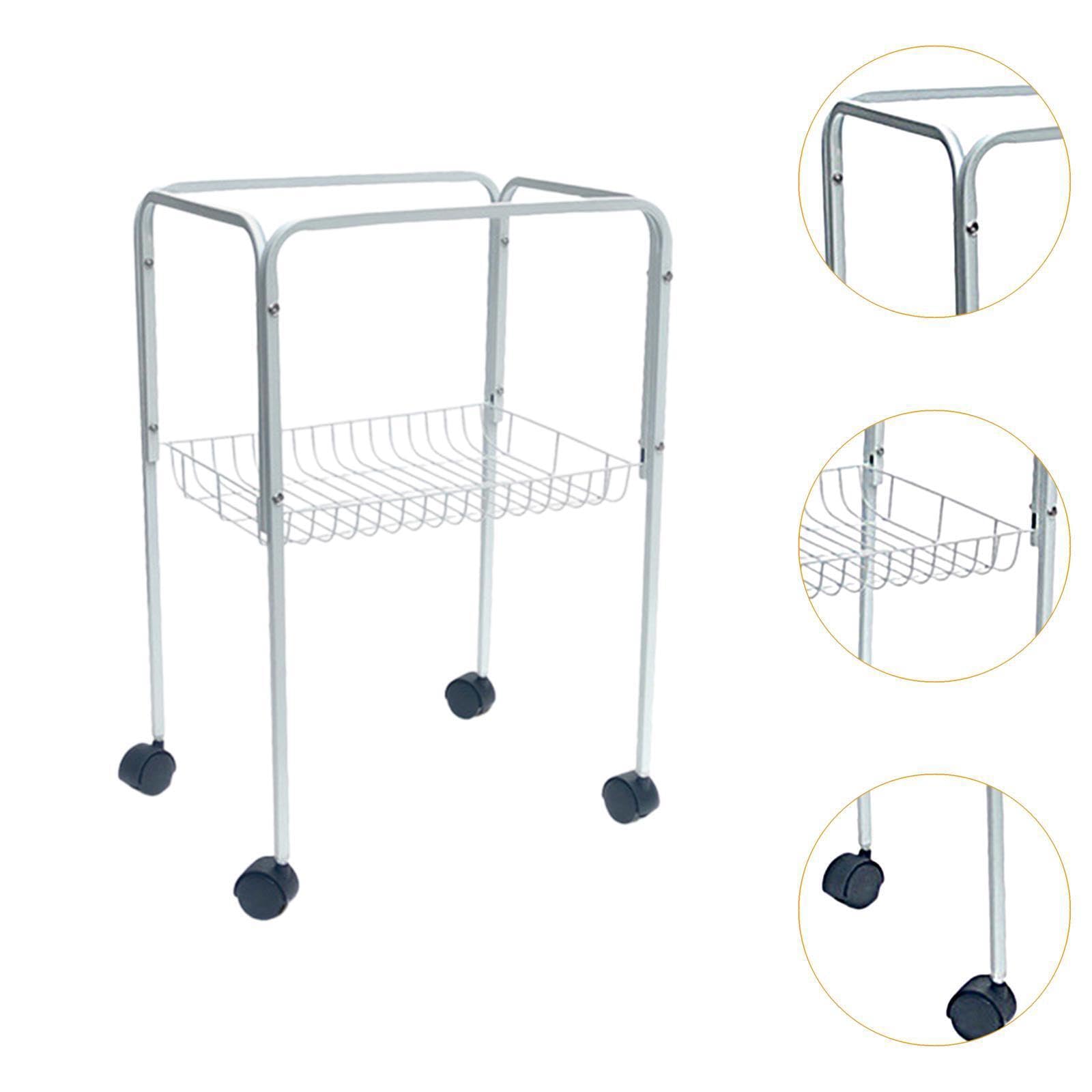 Práctico Soporte para Jaula de pájaros con construcción de Acero Duradero para Loros. Fácil Movilidad y Aplicaciones versátiles en el hogar. Soporte para Jaula pájaros. Marco para Loros.