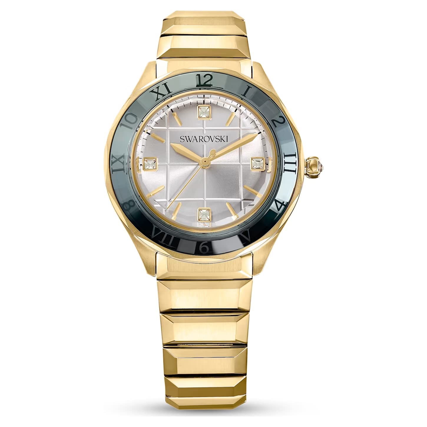 Swarovski 37mm Watch, Swiss Made, Metal Bracelet, Gold Tone, Gold-Tone Finish 5635450 (B0BR2HPX7C) Amazon Price History, Amazon Price Tracker