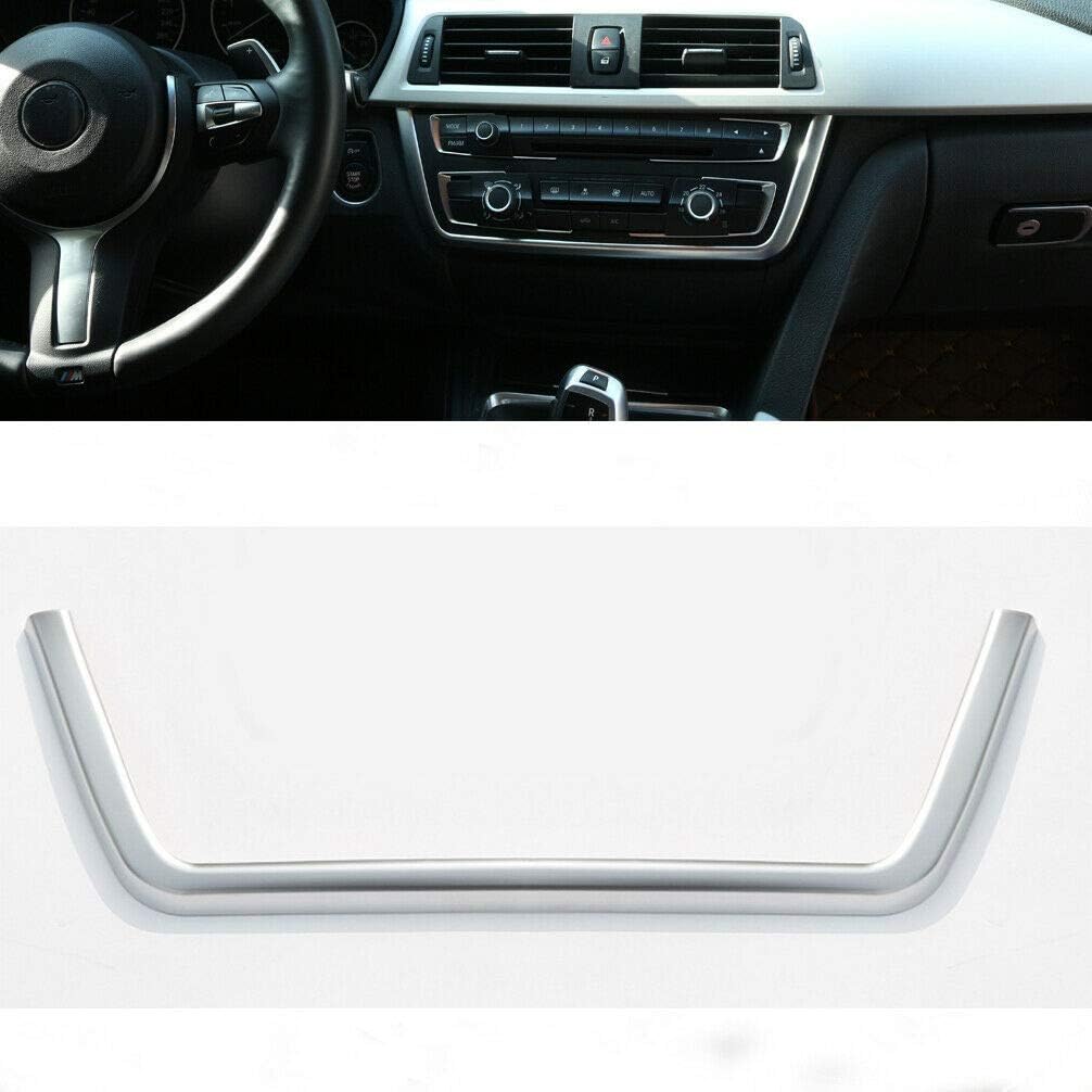 Interior Central Chrome Dashboard Console Cover Trim for BMW F30 F31 F32 F34 F36 2013-2019