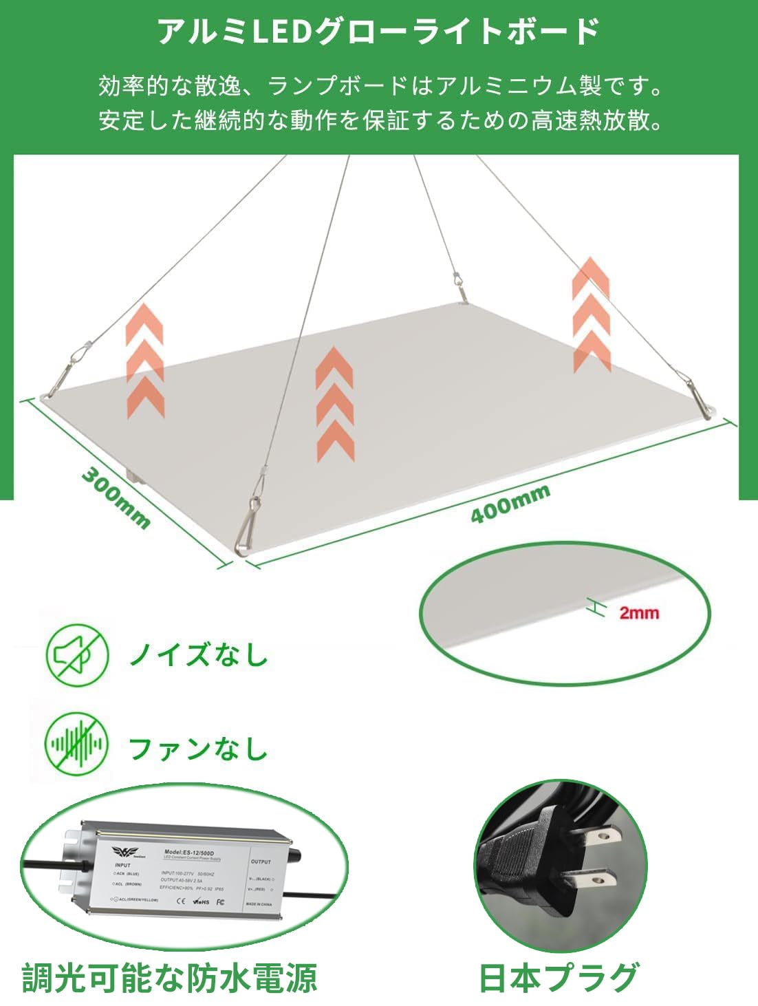 Amazon.co.jp: Aokson 植物育成ライト LED光合成ライト 1200W LM281B+