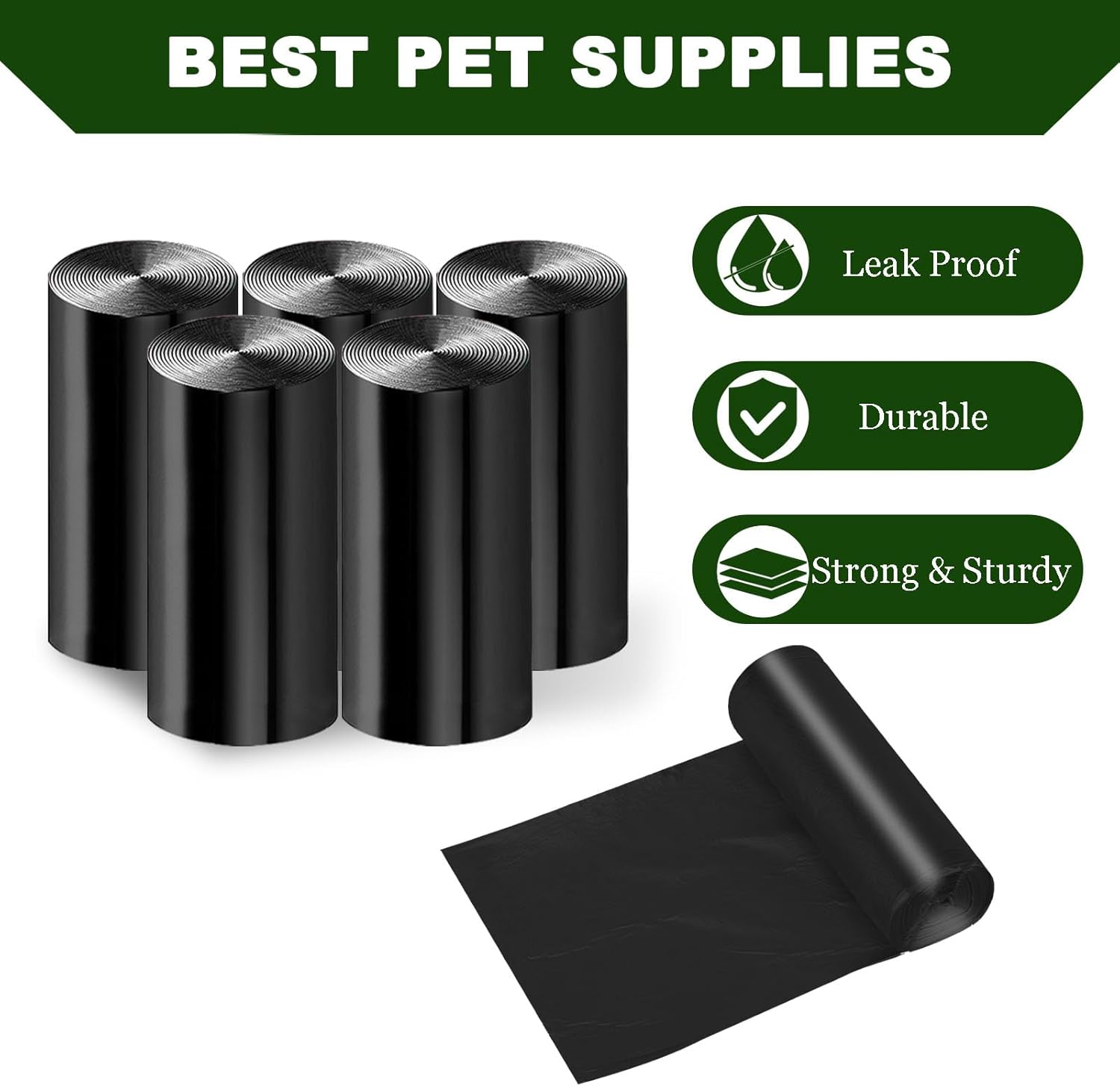 Clean Up with Confidence: 100 Count Dog Waste Bags Review