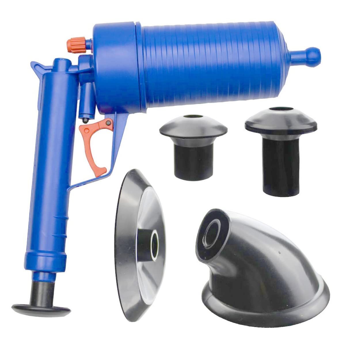 ERINGOGO Déboucheur de Canalisation Wc à Piston, Pression D’air Puissante, 1 Set, Ventouses de Tailles Différentes, pour Toilettes et Évier, Maison