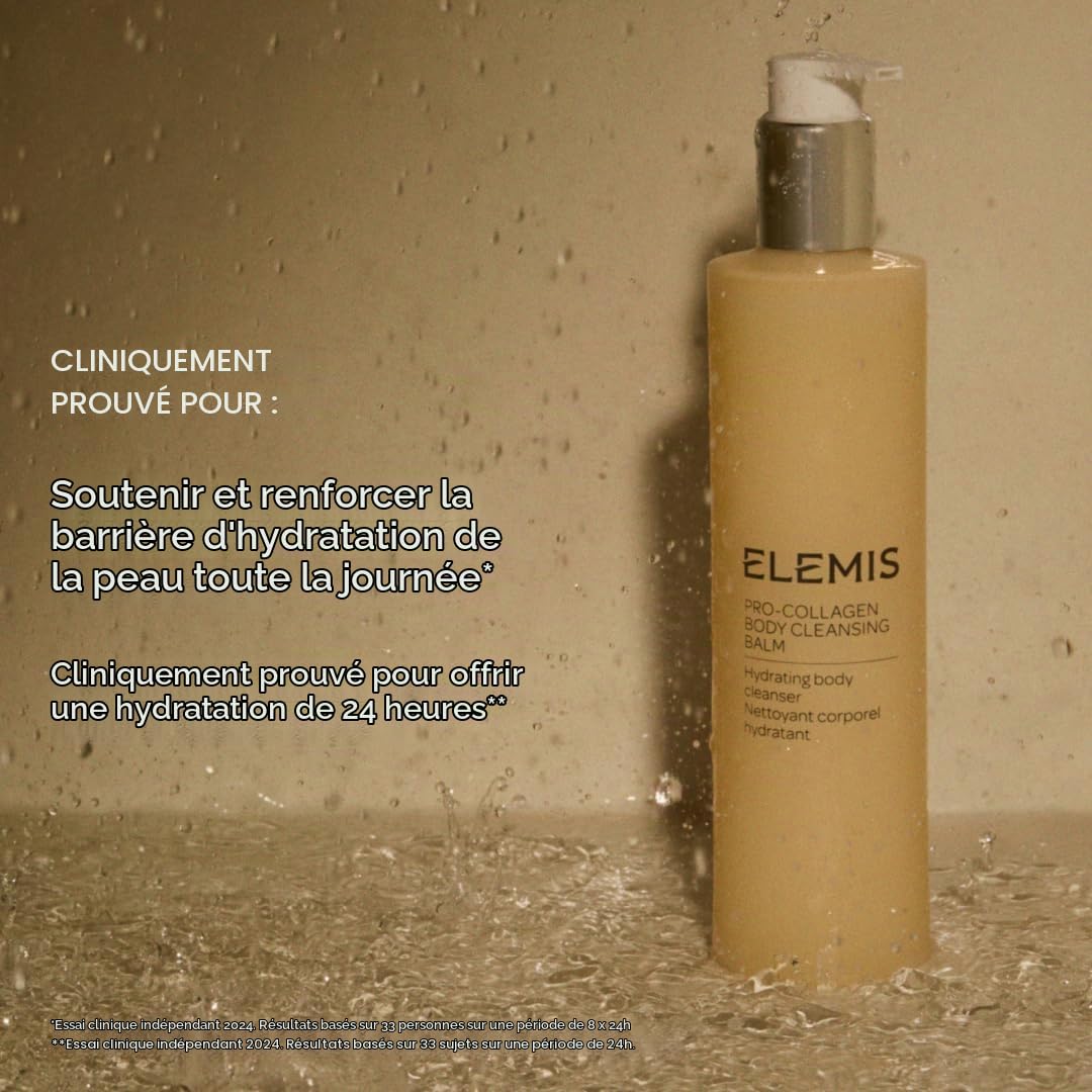 ELEMIS Pro-Collagen Body Cleansing Balm, Baume Nettoyant Corps 300ml