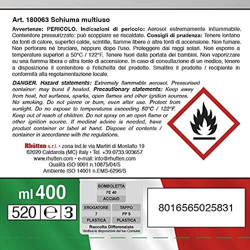 SCHIUMA MULTIUSO IGIENIZZANTE 400ml SPRAY