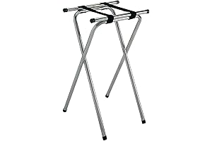 G.E.T. TSC-102 Folding Tray Stand: Maximize Space and Improve Food Service Efficiency