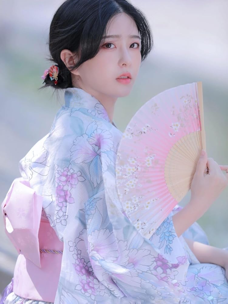 着物・浴衣 mememe Amazon | [Vinemsals] 浴衣 レディース 花柄 和服 浴衣 女性用