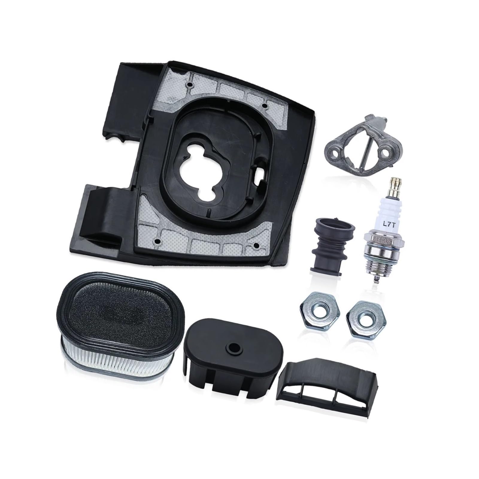 Kit de filtre à air avec plaque de base pour tronçonneuse MS660 066 et MS650 Remplace OEM 11221203402