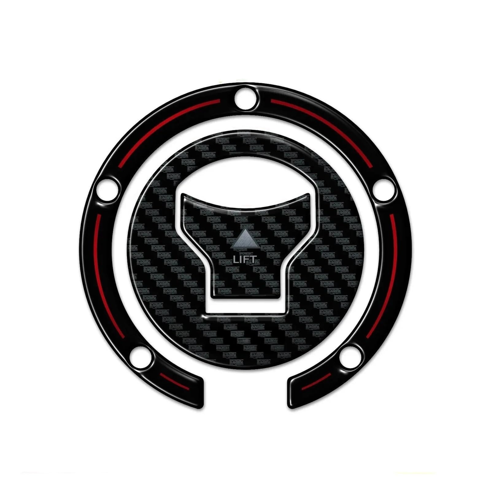Protection réservoir moto pour NT1100 2020-2024 autocollant noir - 7