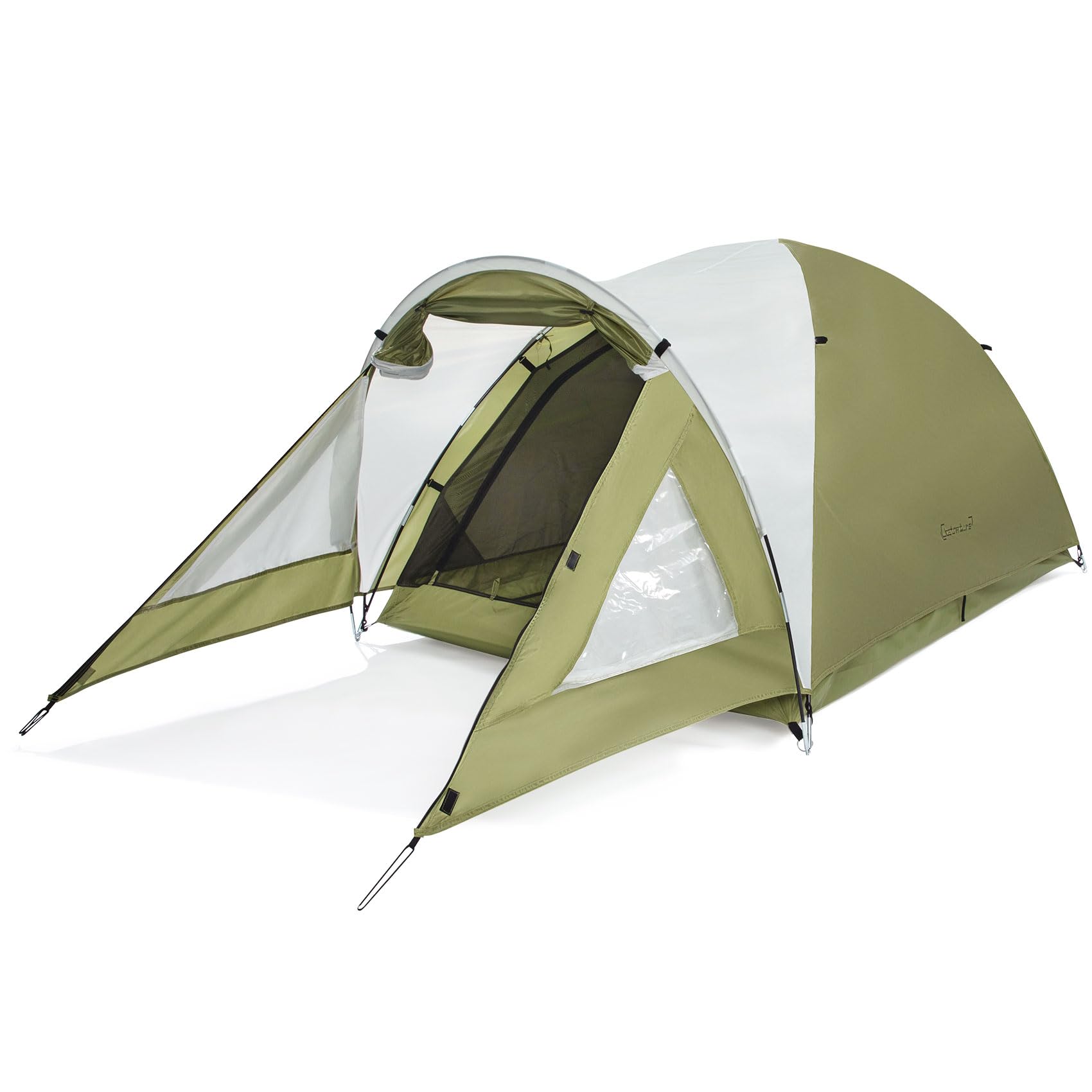 Clostnature Vault Camping Tent with Porch - Waterproof 2 Person Tent for Camping, Easy Setup Lightweight Two Person Shelter for Hiking, Backpacking, Family, Outdoor image 6
