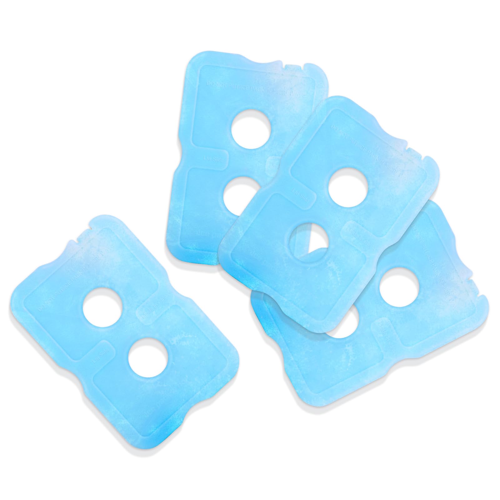 4/8 Pack Ice Packs for Lunch Boxes & Coolers, Slim Reusable Lunchbox Cooler for Women, Quick Freeze Space Saving Freezer Icepack, Long-Lasting Picnic