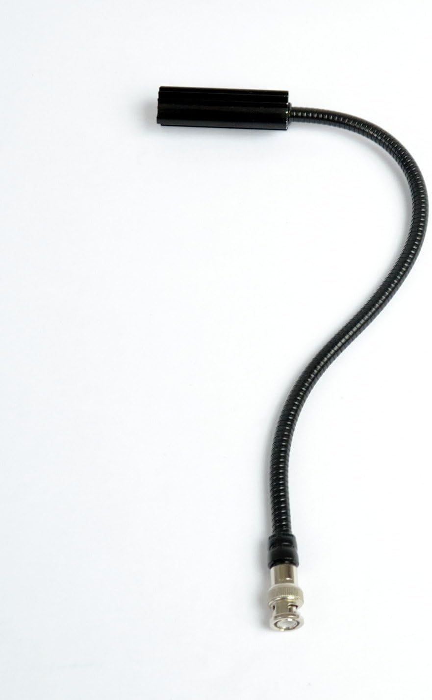 Littlite 12G-HI 12 Inch High-intensity 5 Watt Halogen Gooseneck Light with BNC Connector