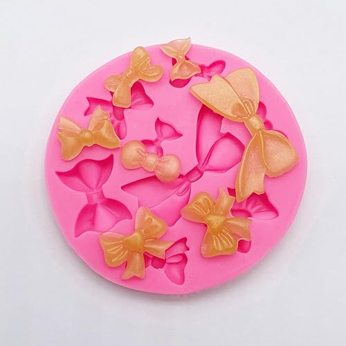 Miniatura 2 de Molde de silicona para muchos arcos, arcilla polimérica, fondant, azúcar, manualidades, manualidades, bricolaje, caja fuerte para tartas, 5 unidades