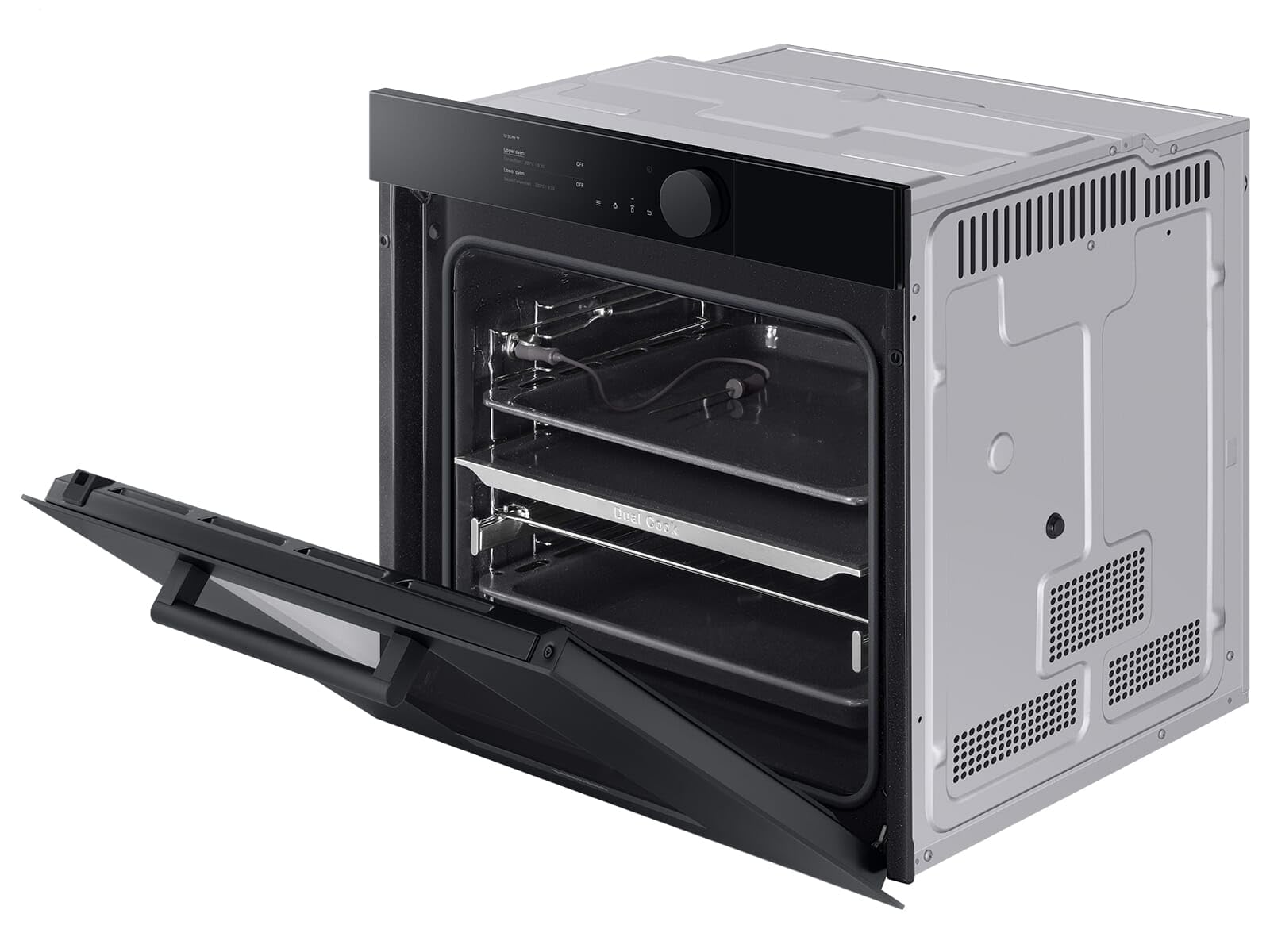 Samsung NV75T8879RK/EG Infinite Dual Cook Steam Pyrolyse Backofen Onyxschwarz glänzend
