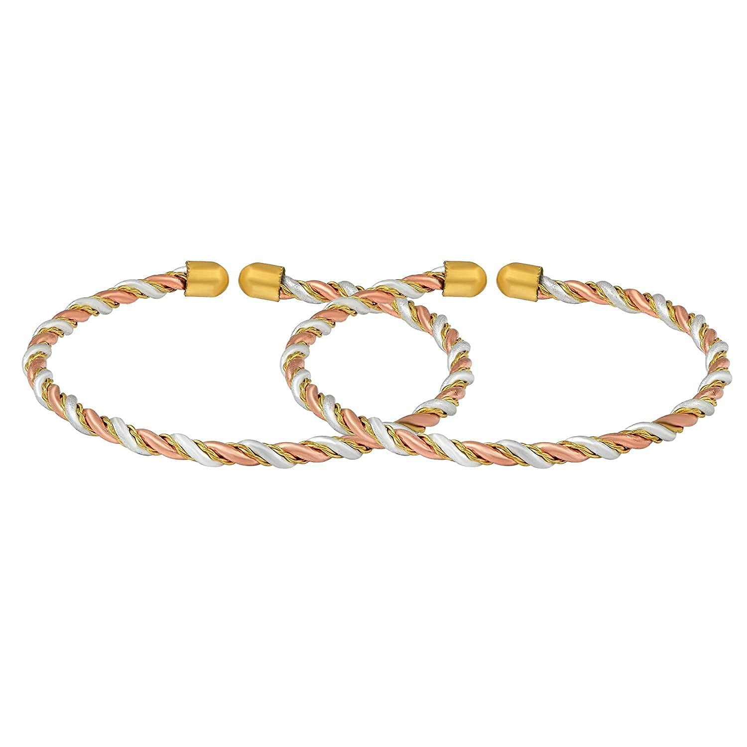 KGR Splash Copper, Silver and Brass Adjustable Kada for babys (Multicolour, Free Size) (B0B6W9M718) Amazon Price History, Amazon Price Tracker