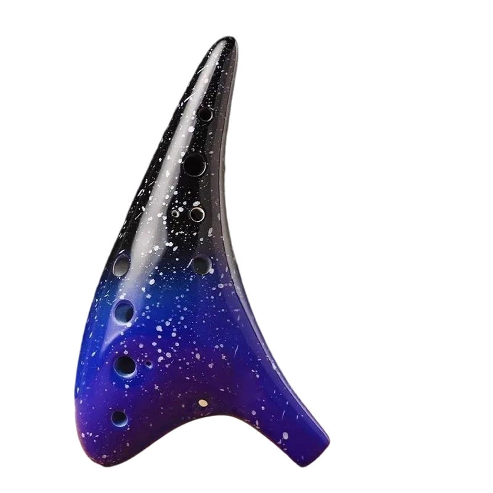 Alto Ocarina Przenośna 12-otworowa ceramiczna Ocarina Alto C