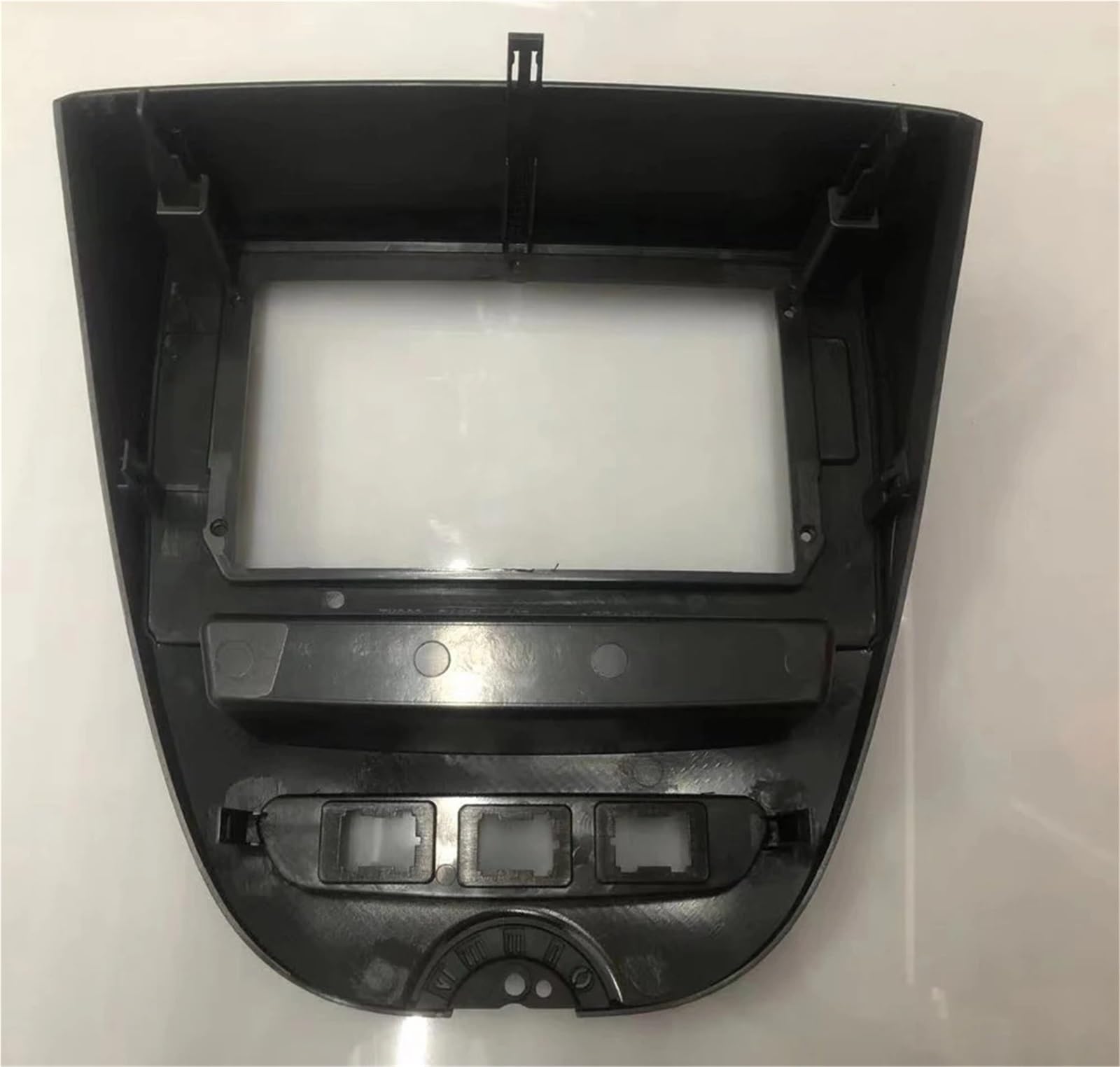 Marco Adaptador Radio Coche Marco para Radio de Coche 2 DIN Compatible con Toyota Aygo Compatible Peugeot 107 (2005-2014). Incluye Panel Frontal, DVD y Cubierta estéreo