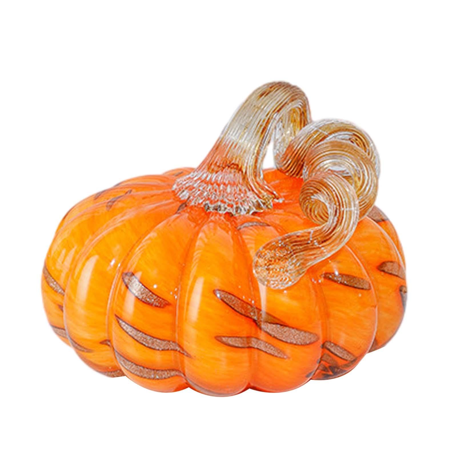 Amazon.co.jp: Folpus ガラスカボチャの装飾カボチャの置物テーブル  