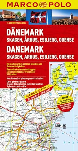MARCO POLO Karte Dänemark, Skagen, Arhus, Esbjerg: Skagen, Aarhus, Esbjerg, Odense (MARCO POLO Karten 1:200.000) MARCO POLO Karte Dänemark, Skagen, Arhus, Esbjerg: Skagen, Aarhus, Esbjerg, Odense (MARCO POLO Karten 1:200.000)