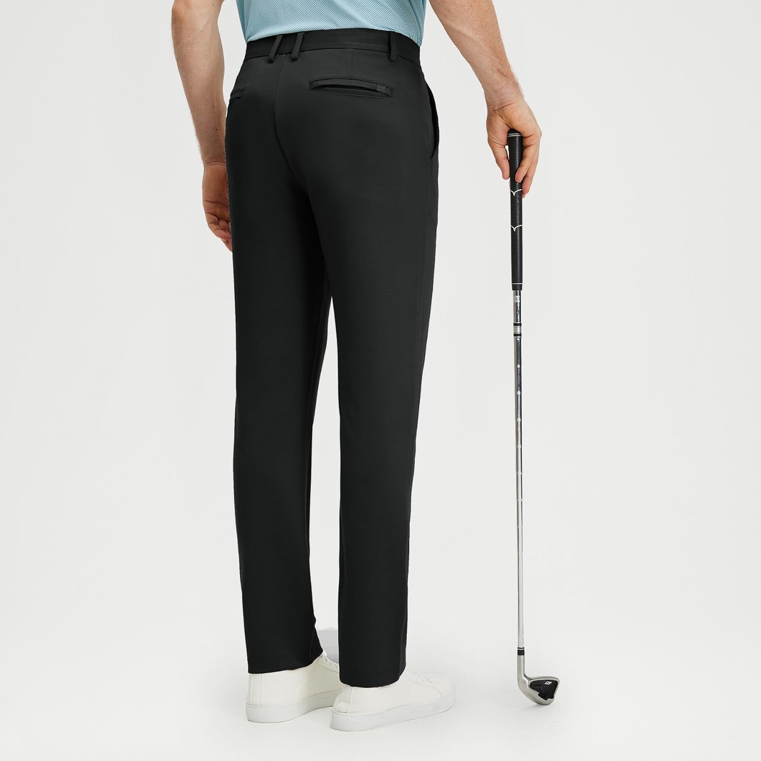 M MAELREG Golf Pants Men Lightweight Stretch Water-Resistant Business Regular Fit Mens Dress Pants with Pockets