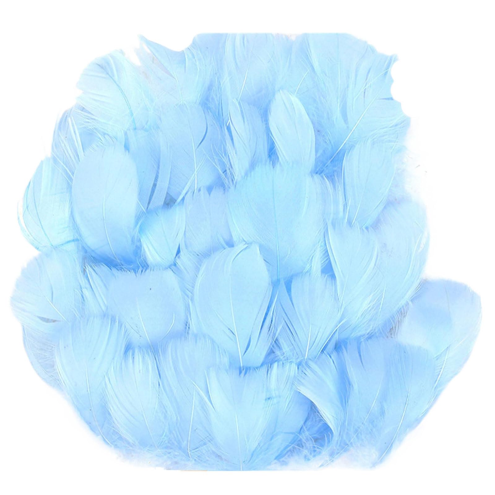 Xinyin D 100Pcs Colorful Craft Feathere Adornment For Craft Use In Ream Catchers Earrings An Festival Ecorations