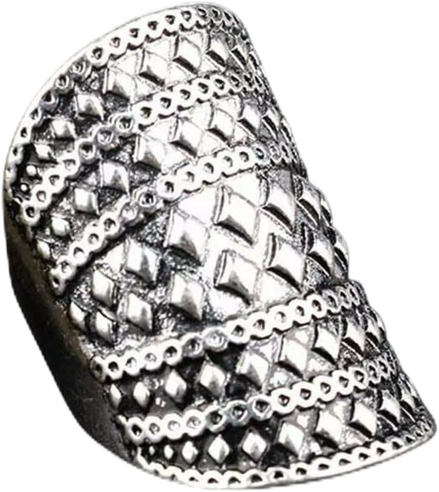 Boho 925 Sterling Silver Ethnic Retro Vintage Tibetan Tibet Ring Size 8 KL1342 Affordable Matching Rings Elegant Accessories Daily Wear Jewelry Sleek Minimalist Designs