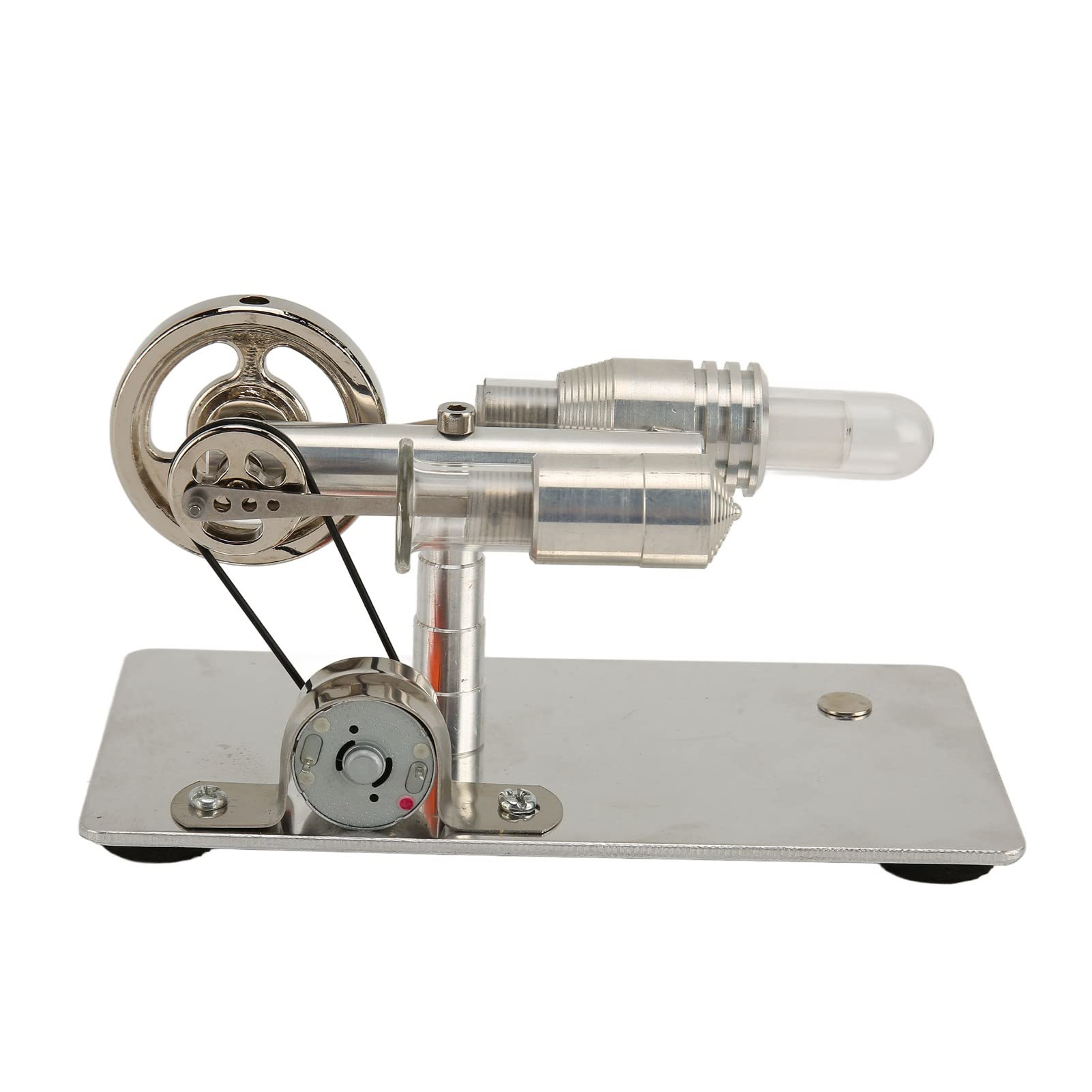Focket Stirling Motor Bausatz mit Glaskolben, Alkoholbetrieben